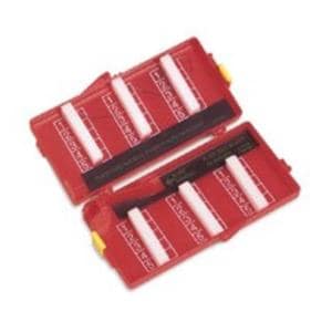 Comptoir Aiguille Bandes de mousse simples 15/15 Transparent/Rouge 96/caisse