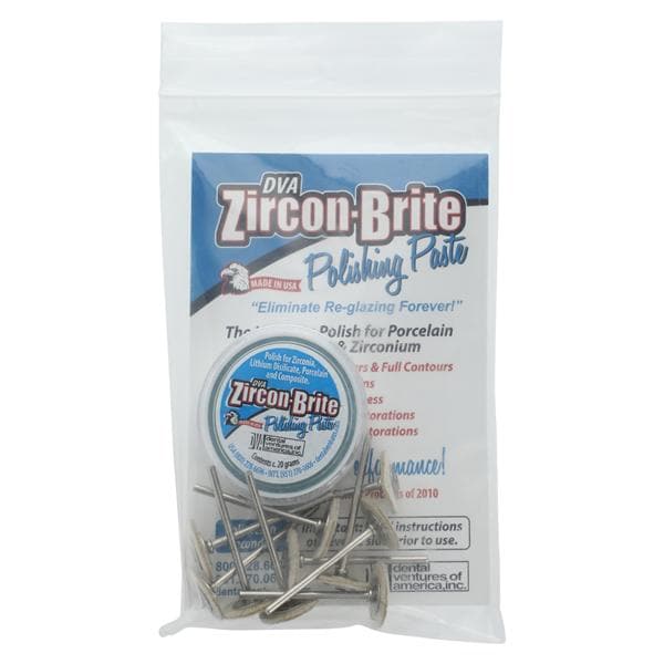 Zircon-Brite Paste Kit Polish Ea