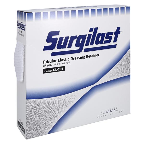 Surgilast Bandage Tubular 1.25"x25yd Size 5 White Latex Ea