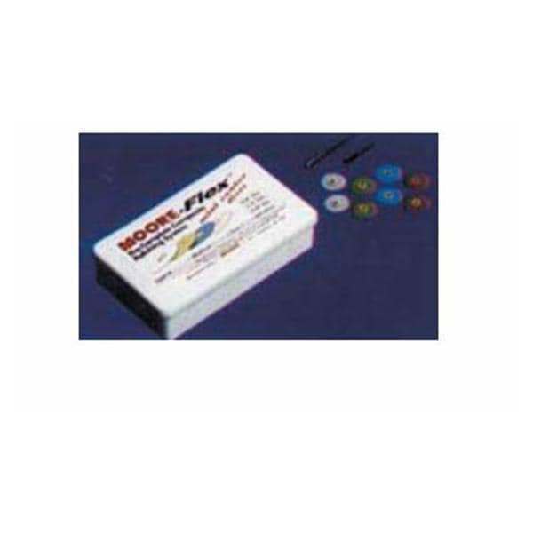 Moore-Flex Color Coded System Disc 100/Pk