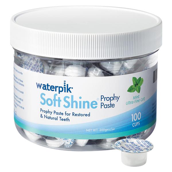 Waterpik® Soft Shine® Cosmetic Prophy Paste UF Mnt Without Fluoride 100/Jr