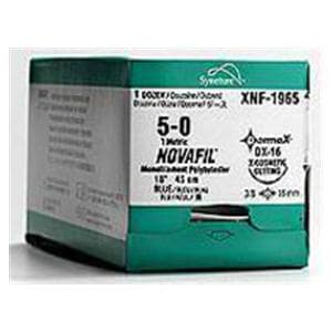 Novafil Suture 5-0 Polybutester C-13 Blue 18" Monofilament Ca