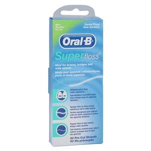 Super Floss Floss Office Pack 50/Box Mint 24/Ea