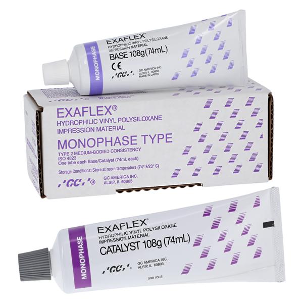 Exaflex Impression Material 74 mL Monophase Single Package Pk