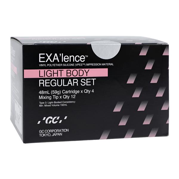 Exa'lence Impression Material Regular Set 48 mL Light Body Refill 4/Pk