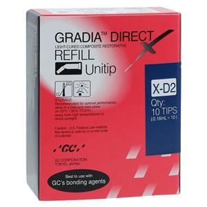 Gradia Direct X Unitip Composite D2 Refill 10/Bx