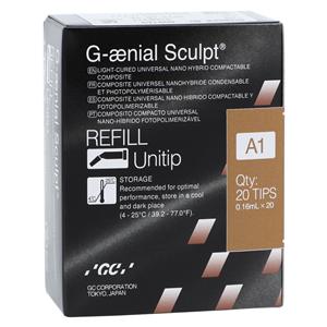 G-aenial Sculpt Unitip Composite A1 Refill 20/Pk