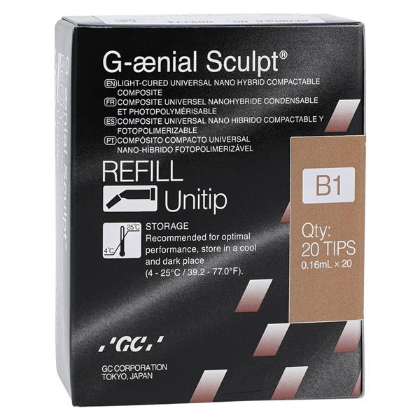 G-aenial Sculpt Unitip Composite B1 Refill 20/Pk