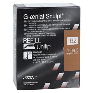 G-aenial Sculpt Unitip Composite B2 Refill 20/Pk