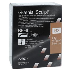 G-aenial Sculpt Unitip Composite B3 Refill 20/Pk