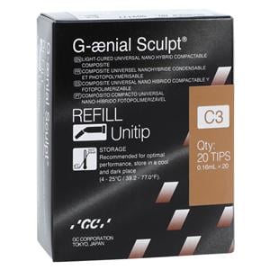 G-aenial Sculpt Unitip Composite C3 Refill 20/Pk