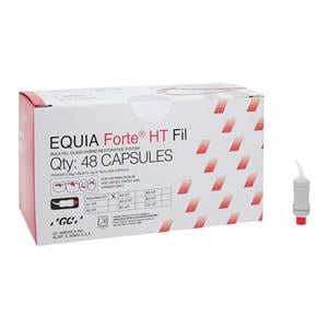 Equia Forte HT Glass Ionomer Capsule Assorted Refill 48/Pk