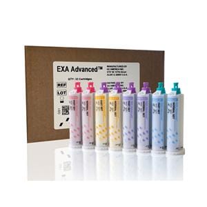 EXA ADVANCED Impression Material Cartridge Fast Set 48 mL Heavy Bulk Pack 32/Pk