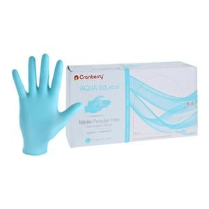 Aqua Source Exam Gloves Large Aqua Non-Sterile