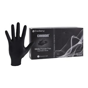 Carbon Exam Gloves X-Large Black Non-Sterile, 10 BX/CA