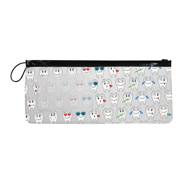 Scatter Print Zip Close Pouch Emoji 10 in x 4 in 144/Pk