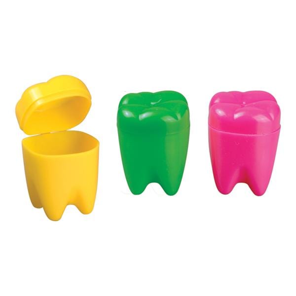 Tooth Saver Tooth Shaped Assorted Colors 72/Pk