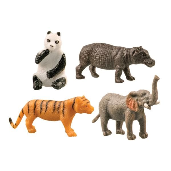 Toy Stretchy Zoo Animal Assorted Colors 36/Pk