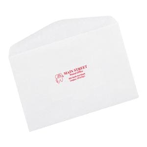 Recall Card Envelope White 250/Bx