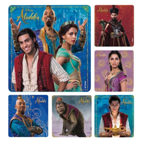 Stickers Disney Aladdin Live 100/Rl