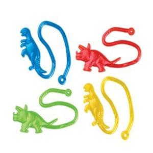 Dinosaur Sticky Figures Assorted Colors 12/Pk