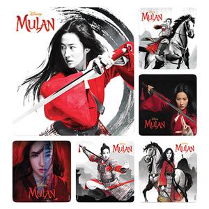 Stickers Disney Mulan Live Action Assorted 100/Rl