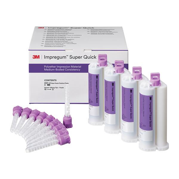 3M Impregum Soft Polyether Refill Medium Body Super Quick 4/Pk