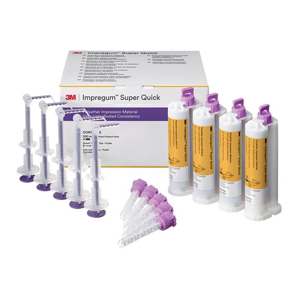 3M Impregum Soft Polyether Refill Ultra Light Body Super Quick 4/Pk