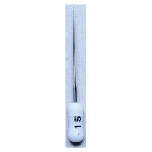 Finger Plugger 25 mm Size 25 Astd Stainless Steel / Plastic Handle White 6/Pk