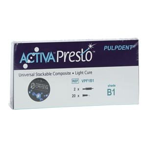 ACTIVA Presto Syringe B1 Refill Kit 2/Pk