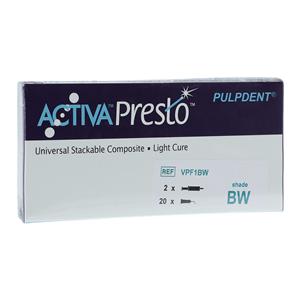 ACTIVA Presto Syringe BW Refill Kit 2/Pk