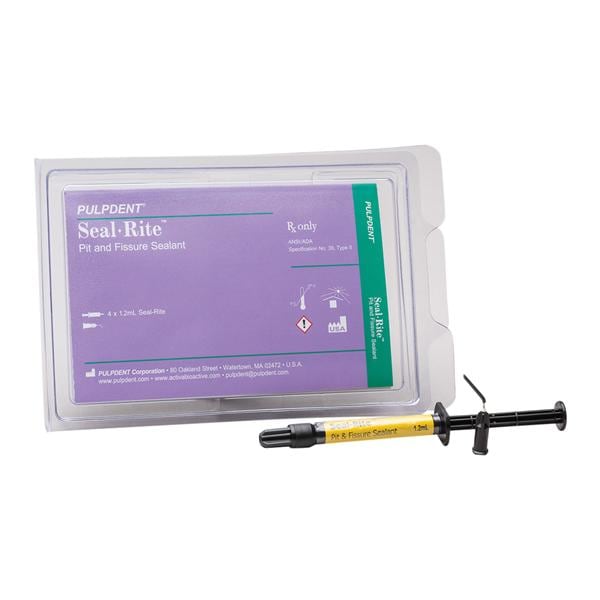 Seal-Rite Pit & Fissure Sealant 1.2 mL Syringe Kit Off White Ea