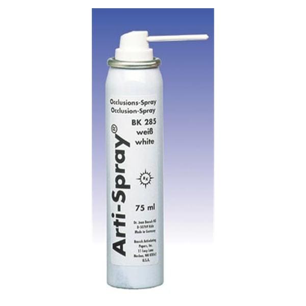 Arti-Spray Occlusion Aerosol Spray High Spot Indicator White 75 mL 75ml/Bt