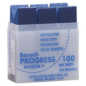 Bausch Articulating Papers Papier à articuler Distributeur Bleu 300/boîte