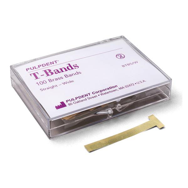 T-Bands Curved Wide 0.002 in 100/Bx