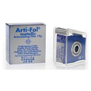 Arti-Fol Metallic Art Flm Shmstk BK-33 22mm Bl 12 Mcrns/.00047" Rl in Dspnsr Pk