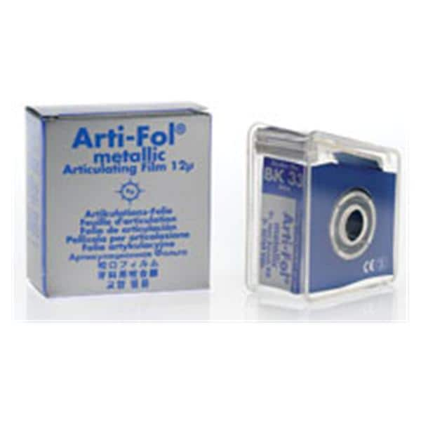 Arti-Fol Metallic Art Flm Shmstk BK-33 22mm Bl 12 Mcrns/.00047" Rl in Dspnsr Pk