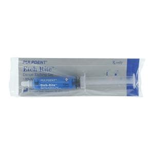 Etch-Rite 38% Phosphoric Acid Etching Gel 12 mL Syringe Ea