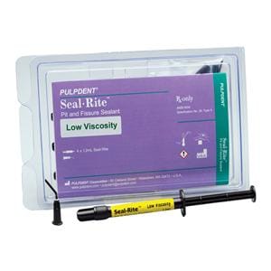 Seal-Rite Pit & Fissure Sealant Low Viscosity 1.2 mL Syringe Kit Off White Ea