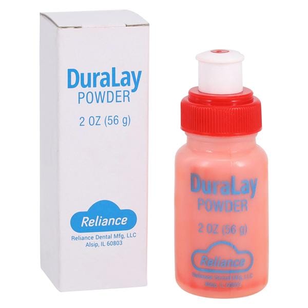 Duralay Denture Resin Inlay Resin Red 2oz/Bt