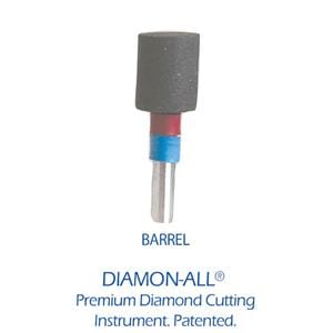 Diamon-All Barrel Laboratory Bur Medium Ea