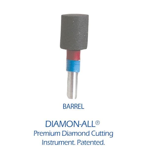 Diamon-All Barrel Laboratory Bur Medium Ea