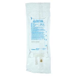 Dex 5/H2O IV Injection Solution 250mL Non-DEHP/Non-PVC Strl Excl IV Bg Cntnr Bag, 24 EA/CA