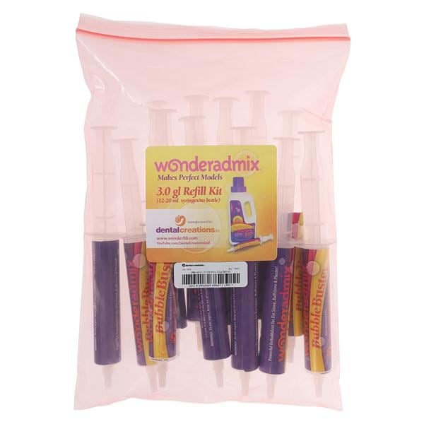 Wonderadmix Bubble Buster 3.0 Gallon Refill 12/Pk