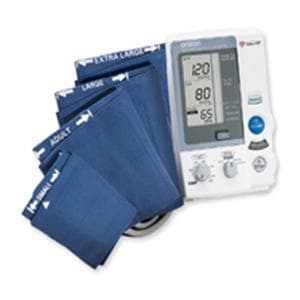 IntelliSense Professional Blood Pressure Monitor Blu/Wht LF UprArm Dgt Dspl Ea