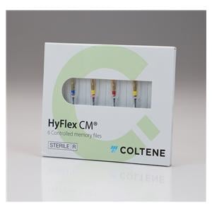 Hyflex CM EndoSequence CM Endo File Size 20-40 Nickel Titanium 6/Pk