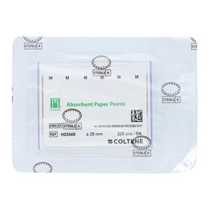 Hygenic Absorbent Points Medium White 200/Bx