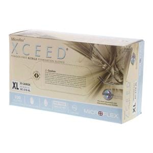 Xceed Exam Gloves X-Large Blue Non-Sterile