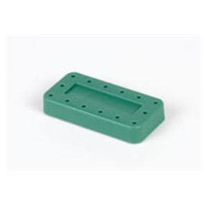 Bur Block Magnetic 14 Hole Green Ea