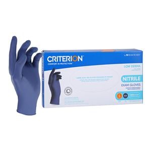 Criterion Pure Freedom Nitrile Exam Gloves Large Blue Non-Sterile